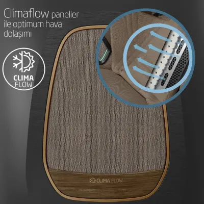 Maxi-Cosi Emerald 360 Pro I-size Araç Dışına Çıkabilen Isofix'li Dönebilir Yatabilir Slidetech Oto Koltuğu 0-36 Kg Authentic Truffle - 10