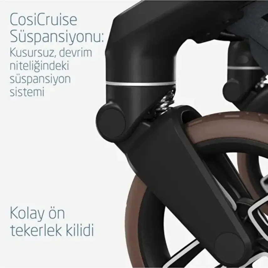 Maxi-Cosi  Fame Çift Yönlü Kolay Katlanabilen Bebek Arabası Twillic Graphite  - 10