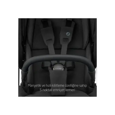 Maxi-Cosi Leona2 Bebek Arabası Essential Black - 4