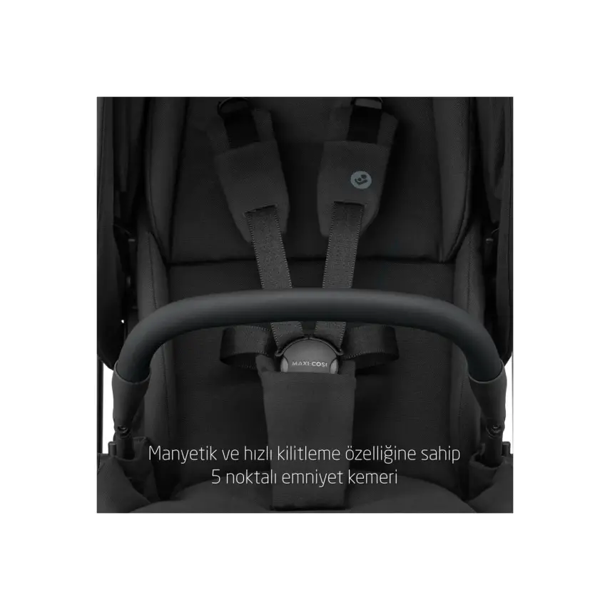 Maxi-Cosi Leona2 Bebek Arabası Essential Black - 4
