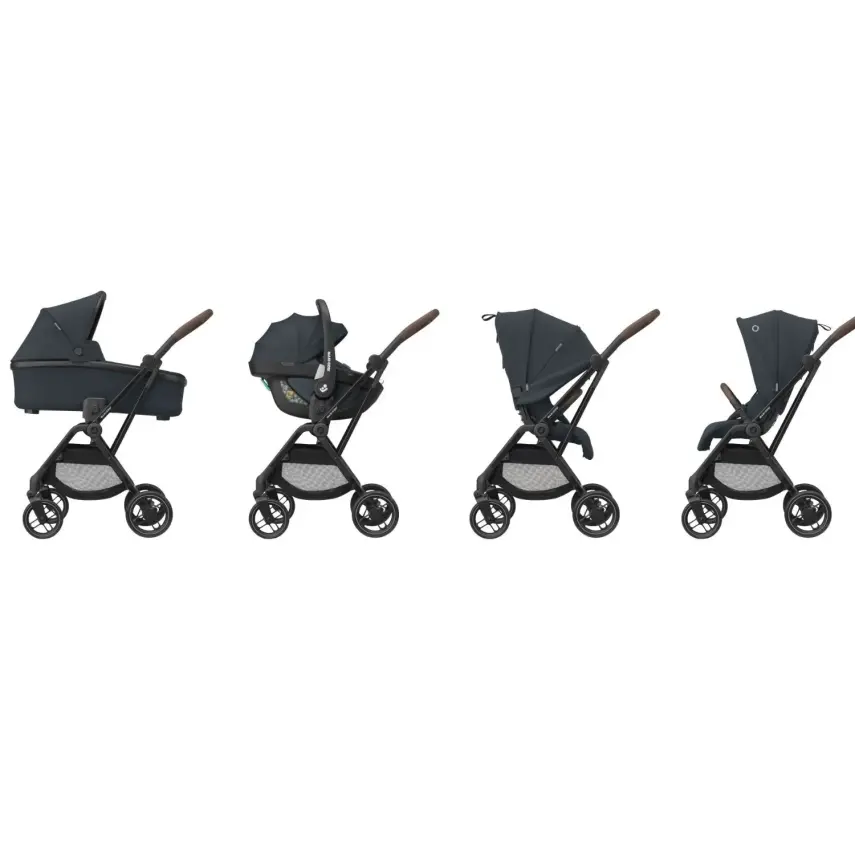 Maxi-Cosi Leona2 Bebek Arabası Essential Graphite - 6