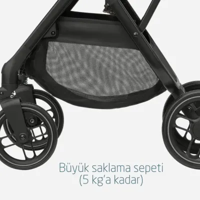 Maxi-Cosi Leona2 Çift Yönlü Uzatılabilir Sırt Desteği Tam Yatabilir Bebek Arabası Twillic Truffle - 13