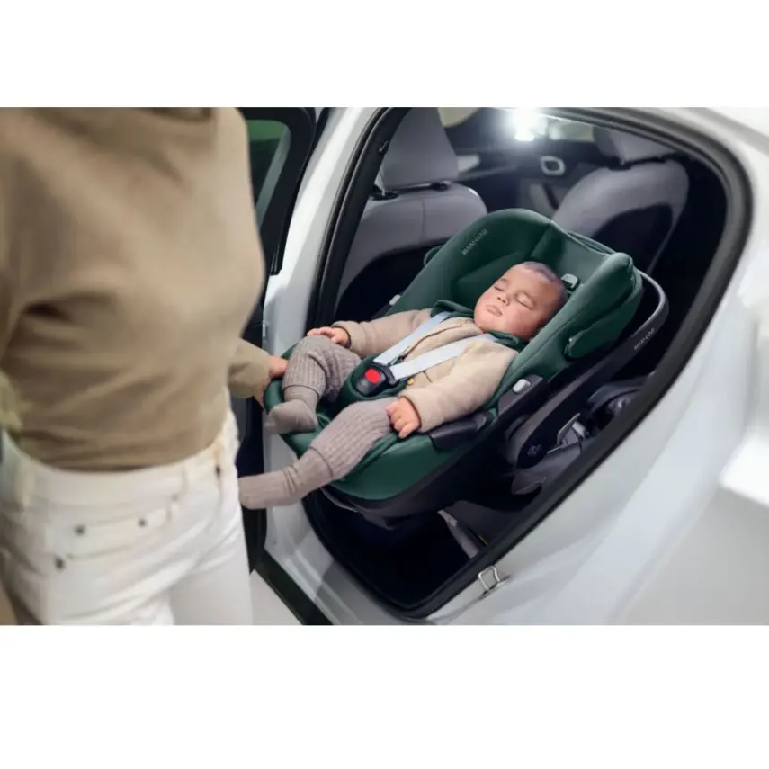 Maxi-Cosi Pebble 360 SlideTech Tam Yatabilen Oto Koltuğu 0-13 Kg Essential Green - 15