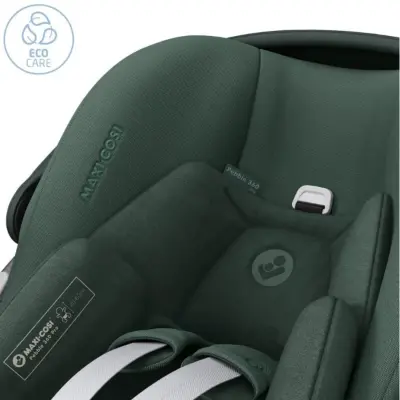 Maxi-Cosi Pebble 360 SlideTech Tam Yatabilen Oto Koltuğu 0-13 Kg Essential Green - 6