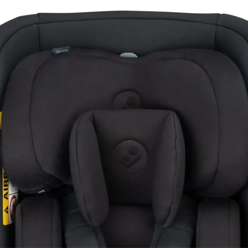 Maxi-Cosi Spinel Plus i-Size Dijital Göstergeli 360 Dönebilen Yatabilen Isofix'li 0-36 kg Oto Koltuğu  Authentic Black - 4