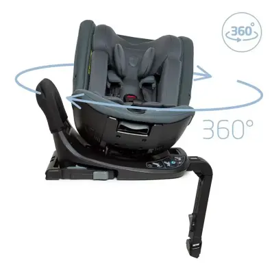 Maxi-Cosi Spinel Plus i-Size Dijital Göstergeli 360 Dönebilen Yatabilen Isofix'li 0-36 kg Oto Koltuğu Authentic Graphite - 3