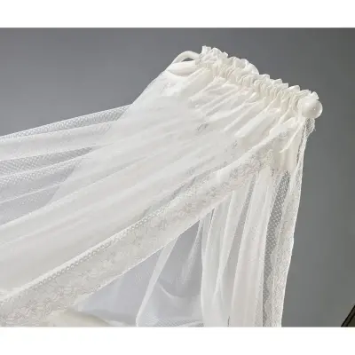 Meltem Kids Kral Beşik 60X120 Cm Beyaz - Ekru Beyaz - 1