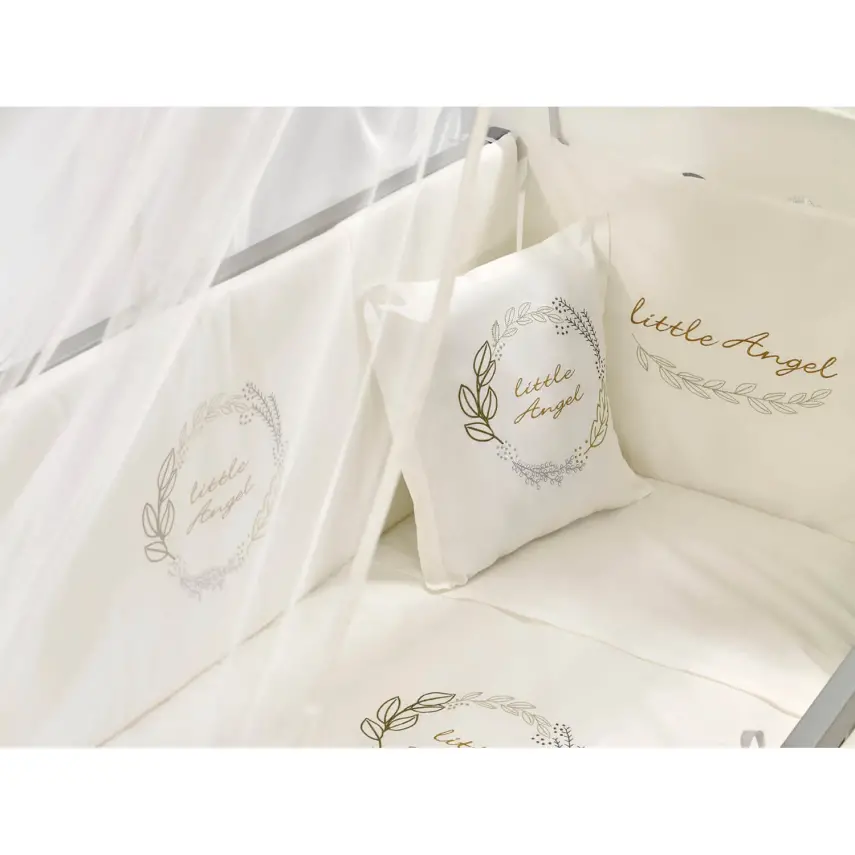 Meltem Kids Mia Beşik 60X120 Gri-Angel - 5