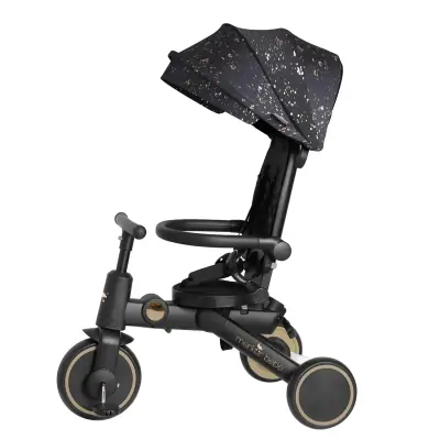 Merkür Bebe 9in1 Hawk Üç Tekerlekli Bebek ve Çocuk Bisikleti Premium Gold (1)