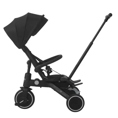 Merkür Bebe 9in1 Hawk Üç Tekerlekli Bebek ve Çocuk Bisikleti Siyah - 10