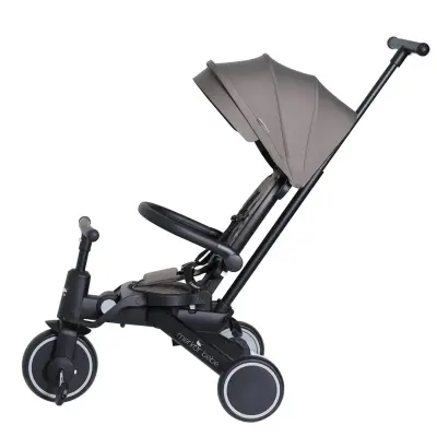 Merkür Bebe 9in1 Hawk Üç Tekerlekli Bebek ve Çocuk Bisikleti Yeşil - 8