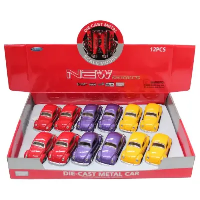 Metal Çekbırak Işıklı Araba 5068