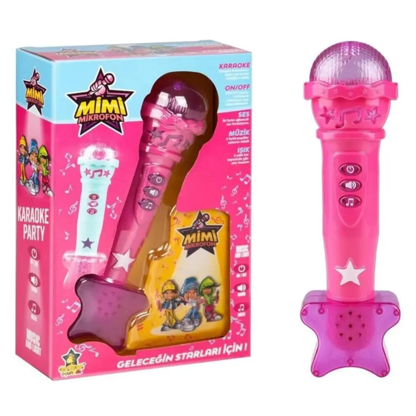 Mikrofon Işıklı ve Müzikli - 1