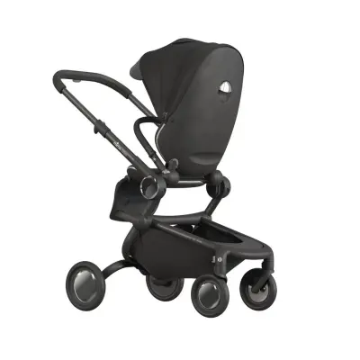Mima Creo Çift Yönlü Kompakt Katlanabilir Bebek Arabası Black - 4