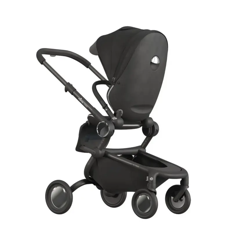 Mima Creo Çift Yönlü Kompakt Katlanabilir Bebek Arabası Black - 4