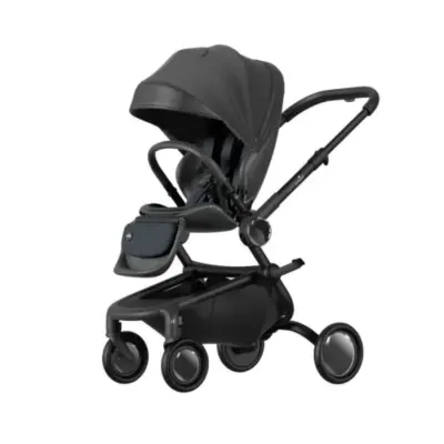 Mima Creo Çift Yönlü Kompakt Katlanabilir Bebek Arabası Black - 2