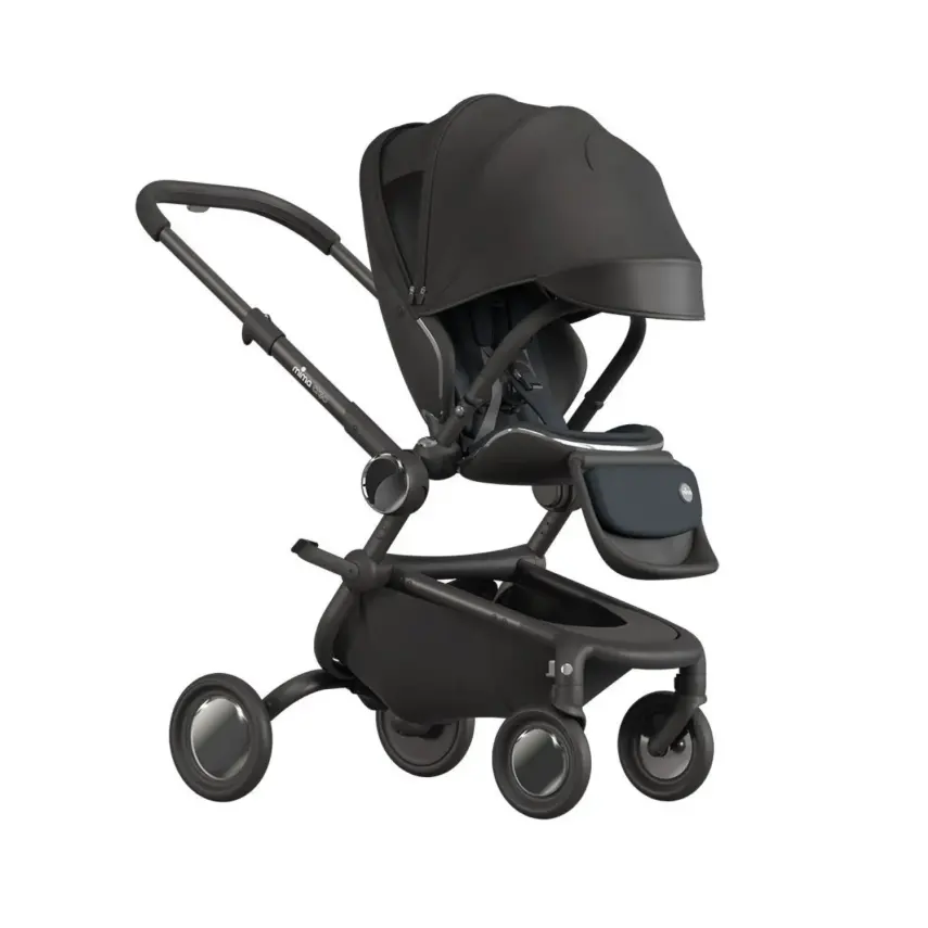 Mima Creo Çift Yönlü Kompakt Katlanabilir Bebek Arabası Black - 9