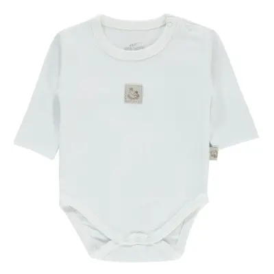 Mini Damla Body Uzun Kol Armalı Beyaz 