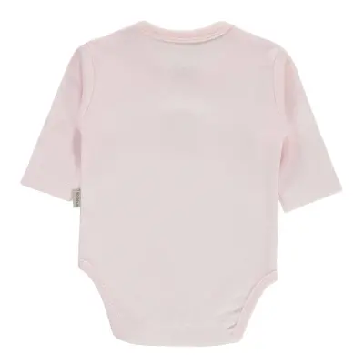 Mini Damla Body Uzun Kol Armalı Pembe - 4