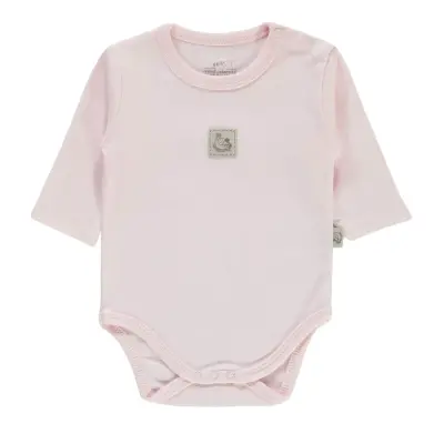 Mini Damla Body Uzun Kol Armalı Pembe 