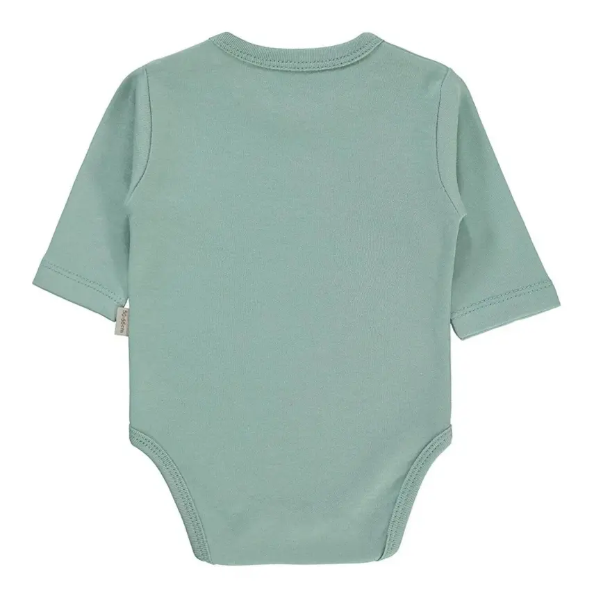 Mini Damla Body Uzun Kol Armalı Yeşil - 4