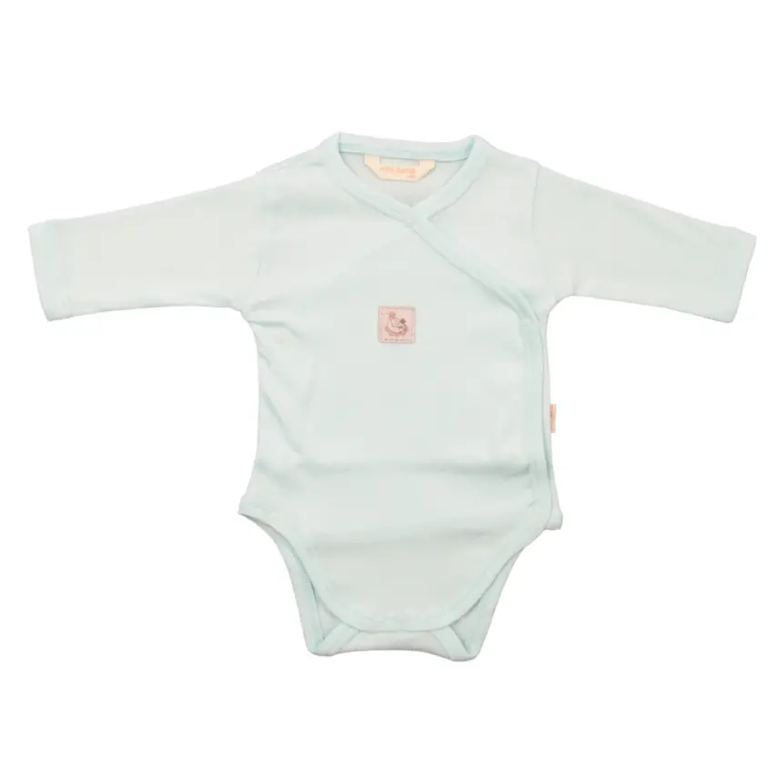 Mini Damla Body Uzun Kol Kruvaze Armalı Mint - 2