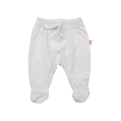 Mini Damla Pantolon Patikli Penye Mavi