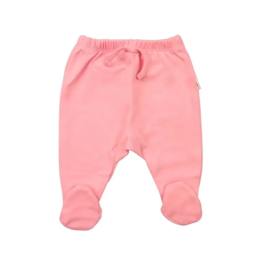 Mini Damla Pantolon Patikli Penye Pembe - 1
