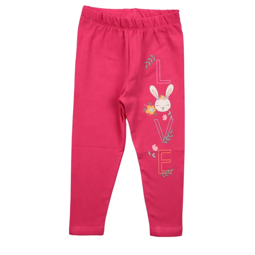 Mini Damla Tayt Love Fuşya - 1