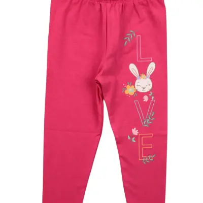 Mini Damla Tayt Love Fuşya - 4