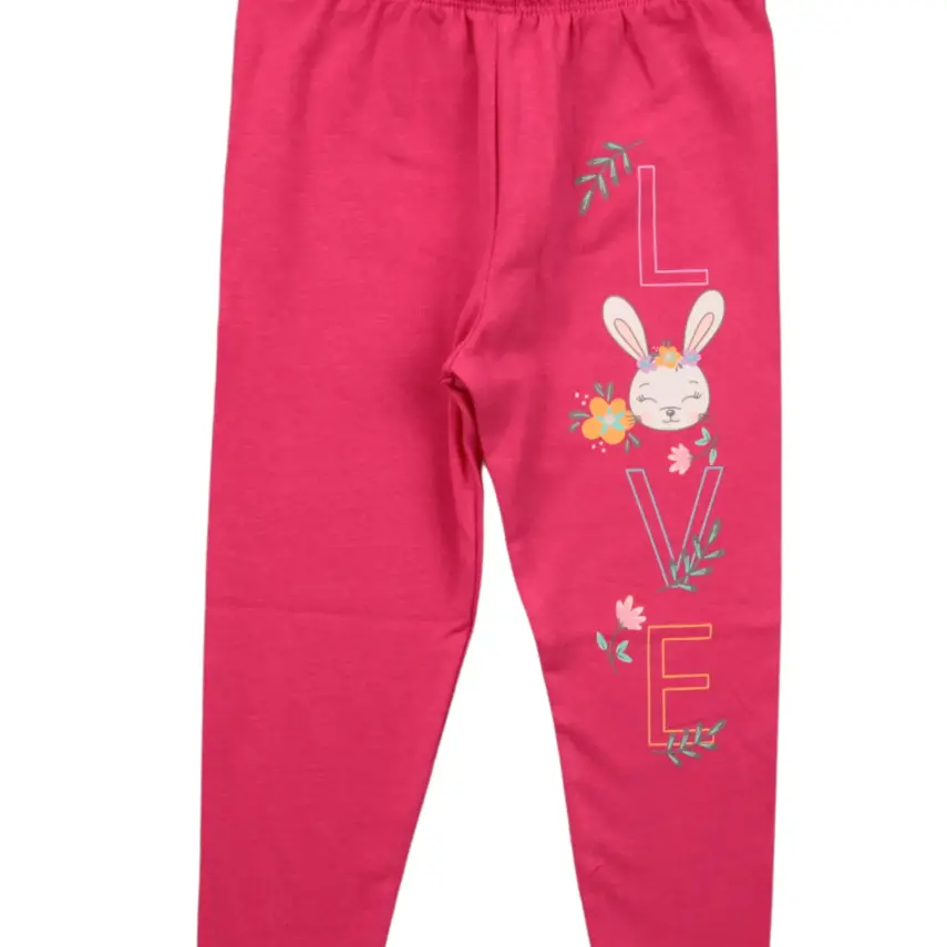 Mini Damla Tayt Love Fuşya - 4