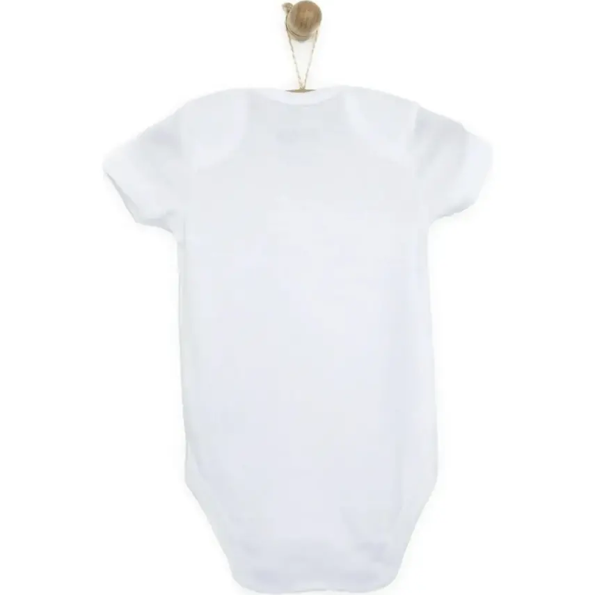 Mixi Baby 5li Beyaz Kısa Kollu Body Seti - 4