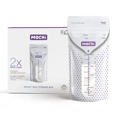 Mochi Anne Sütü Saklama Poşeti 200 ml 120li - 10