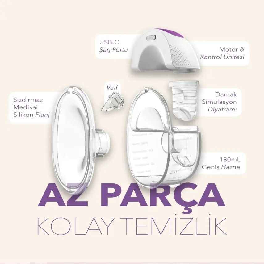 Mochi Giyilebilir Göğüs Pompası - 2