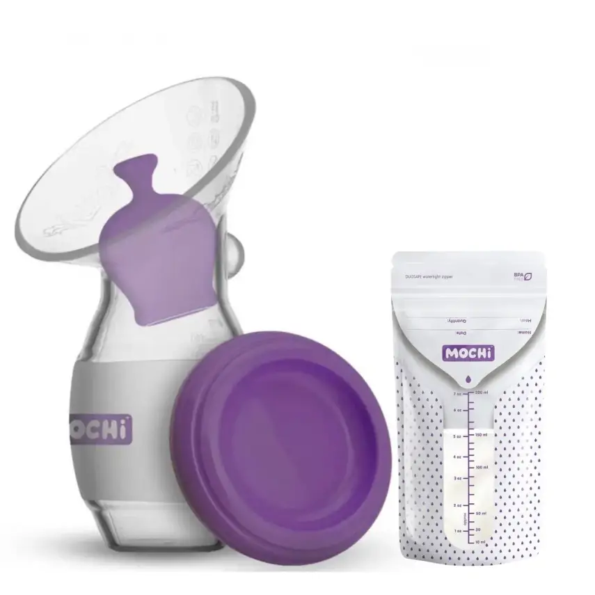 Mochi Manuel Göğüs Pompası+ Süt Saklama Poşeti 50li - 3