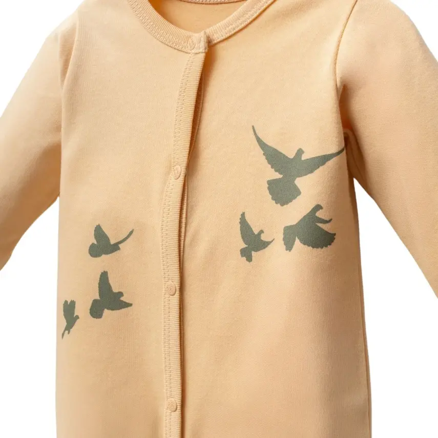 Moi Noi Bebek Hastane Çıkışı 10Lu Kuş Sarı Unisex - 2