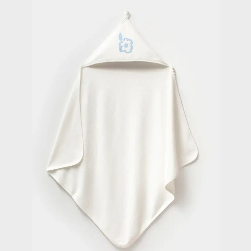 Moi Noi Bebek Havlu Mavi Unisex - 1