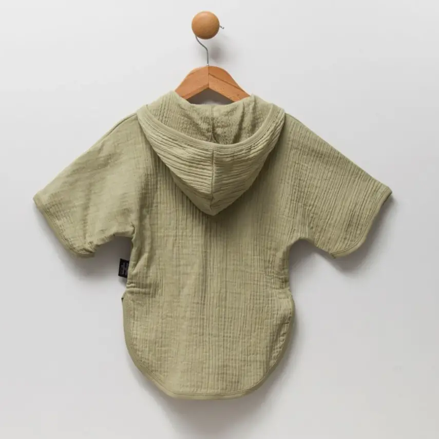 Moi Noi Bebek Panço Müslin Haki - 3
