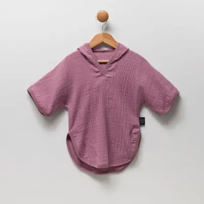 Moi Noi Bebek Panço Müslin Mor 