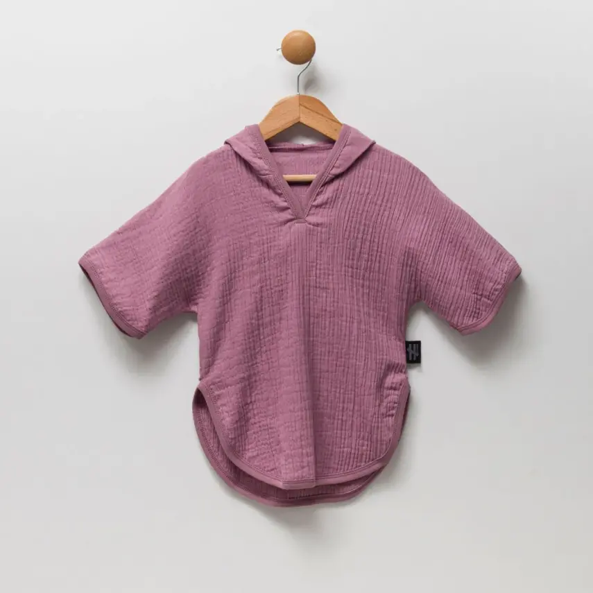 Moi Noi Bebek Panço Müslin Mor - 1