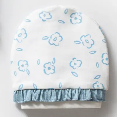 Moi Noi  Bebek Şapka 2Li Mavi Unisex - 3