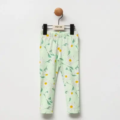 Moi Noi Bebek Taytı Baskılı Mint - Papatya 