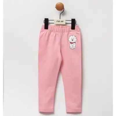 Moi Noi Bebek Taytı Baskılı Pembe - Köpek 