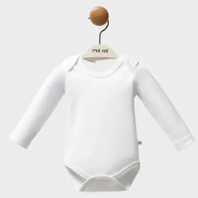 Moi Noi Bebek Zıbın Takımı 3Lü Ekru Unisex - 3