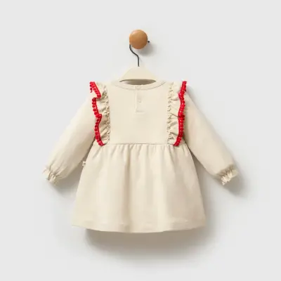 Moi Noi Elbise Kokina Bej - 3