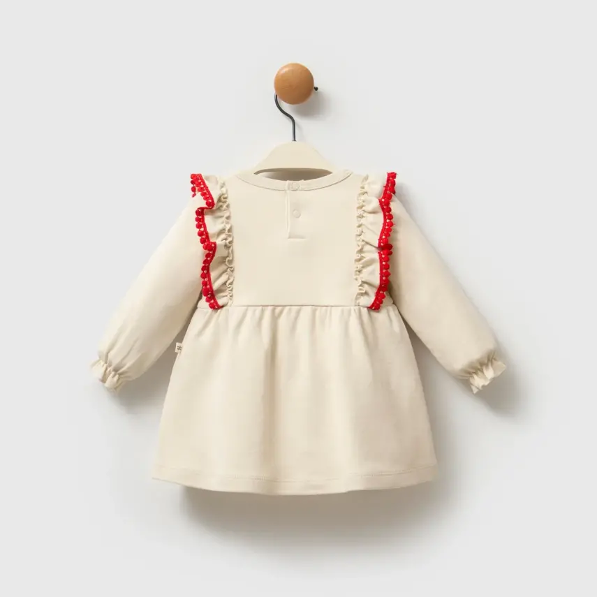 Moi Noi Elbise Kokina Bej - 3