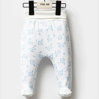 Moi Noi Erkek Bebek Zıbın Takımı 3Lü Mavi - 3