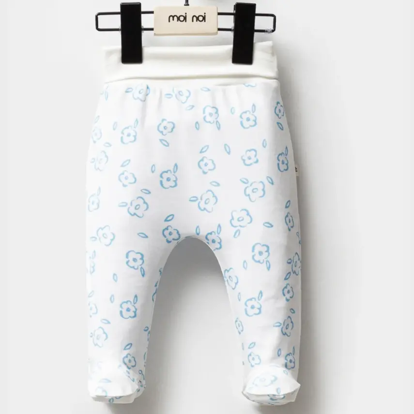 Moi Noi Erkek Bebek Zıbın Takımı 3Lü Mavi - 3