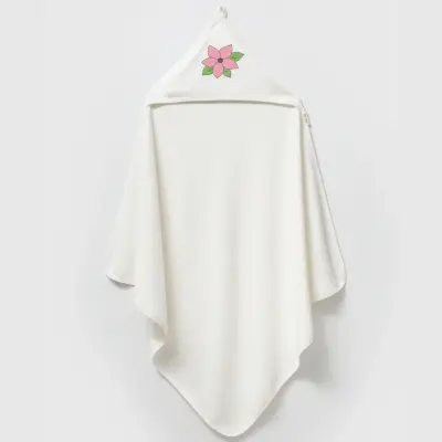 Moi Noi Havlu Baskılı Flowers Ekru