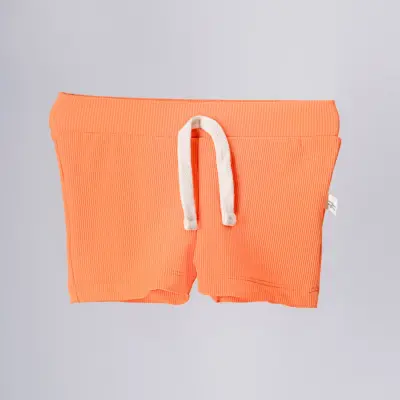 Moi Noi Şort Mayo Çizgili Turuncu